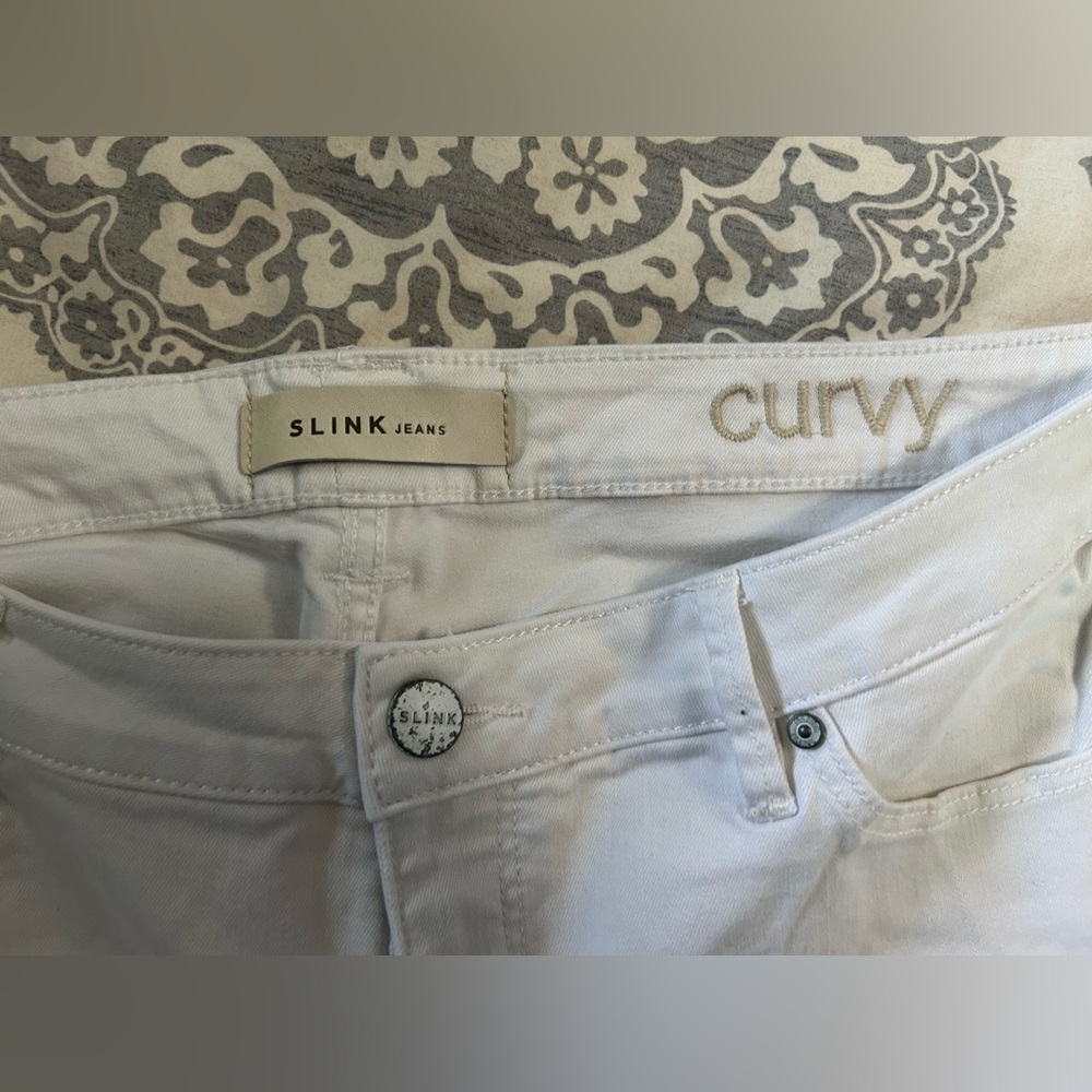 SLink Women's White Jeans